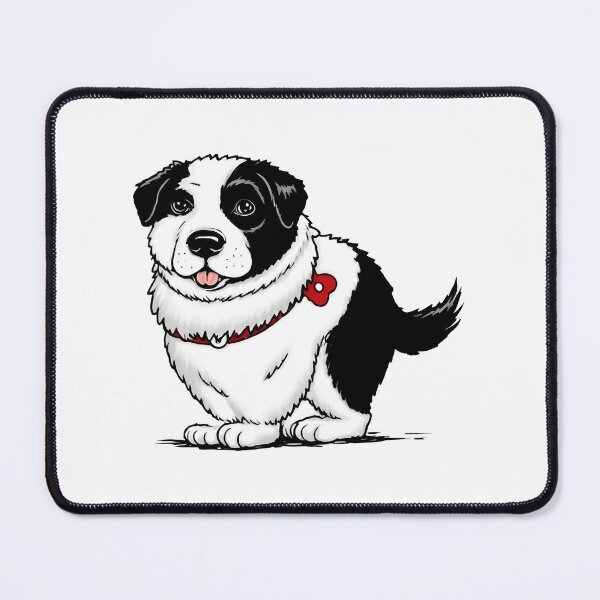 Item preview, Black And White Dog cute drawing designed and sold by Uglyandcute.