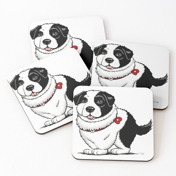 Item preview, Black And White Dog cute drawing designed and sold by Uglyandcute.