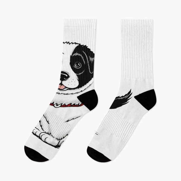 Item preview, Black And White Dog cute drawing designed and sold by Uglyandcute.
