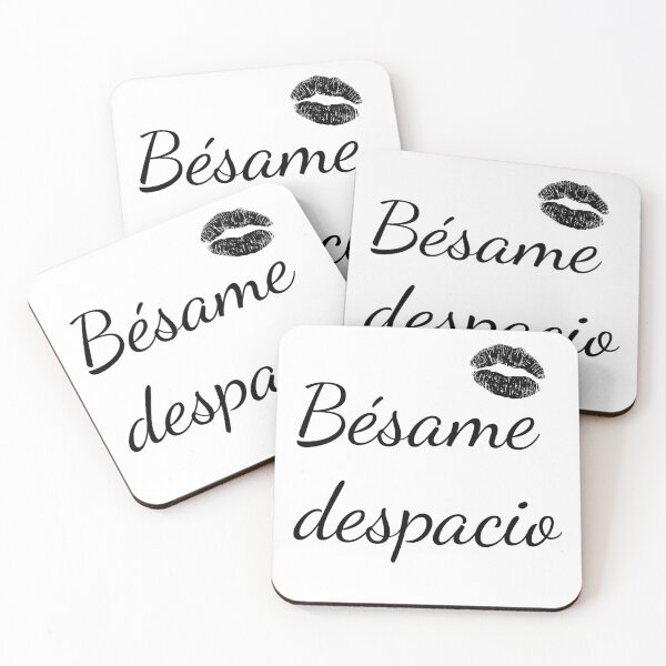 Item preview, Bésame Despacio Spanish Quote Typography | Romantic Love Design designed and sold by photo-travel.