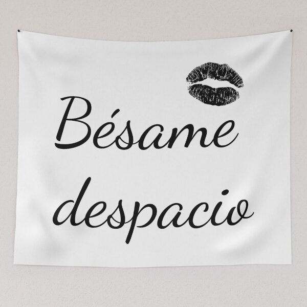 Item preview, Bésame Despacio Spanish Quote Typography | Romantic Love Design designed and sold by photo-travel.