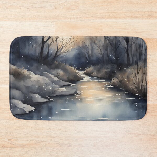 Item preview, Autumn River at Night designed and sold by CalmnessbyChoice.