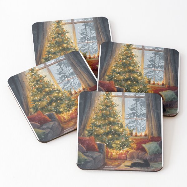 Item preview, Cozy Christmas Atmosphere designed and sold by MidArtForge.