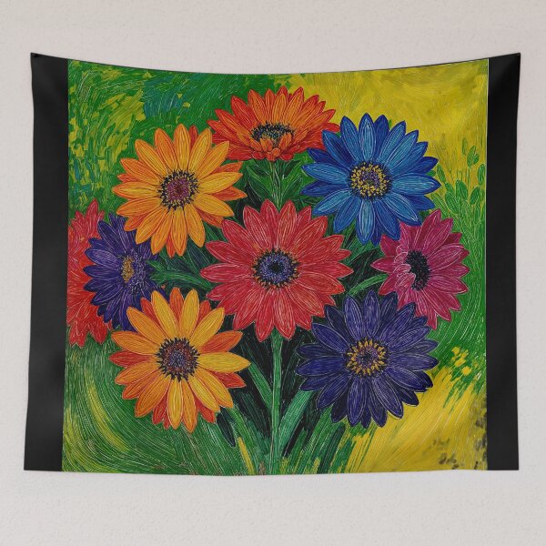 Item preview, Aster Flowers#8 designed and sold by Helios Be. Lavsh.