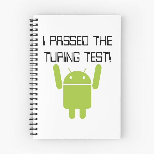 Item preview, Funny Nerdy I Passed The Turing Test Computer Science Teacher Black Text designed and sold by MathWare MathClips.