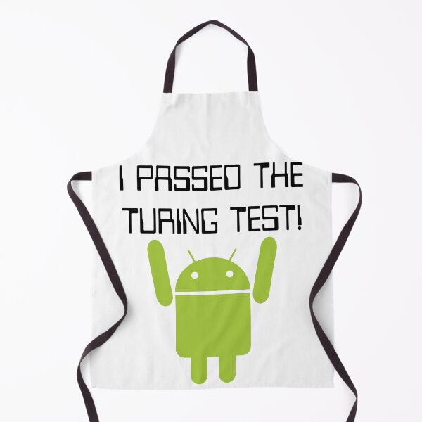 Item preview, Funny Nerdy I Passed The Turing Test Computer Science Teacher Black Text designed and sold by MathWare MathClips.