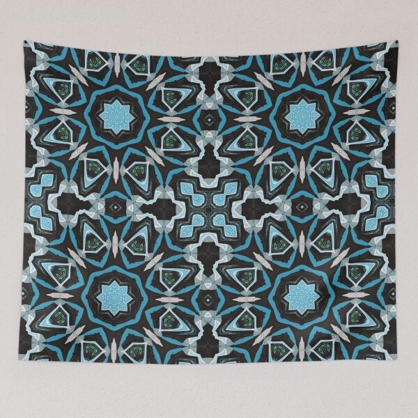 Item preview, Crystal Maze by Jenny Meehan Abstract Print 3 designed and sold by Jenny Meehan Art Prints and Patterns  .