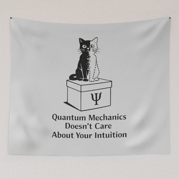 Item preview, Schrödinger’s Cat Quantum Physics Humor – Science & STEM Nerd Design designed and sold by sciencefacts.