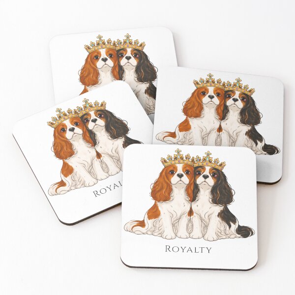 Item preview, Royal Duo Cavalier King Charles Spaniel Royalty Shirt designed and sold by TheRoyalDuo.