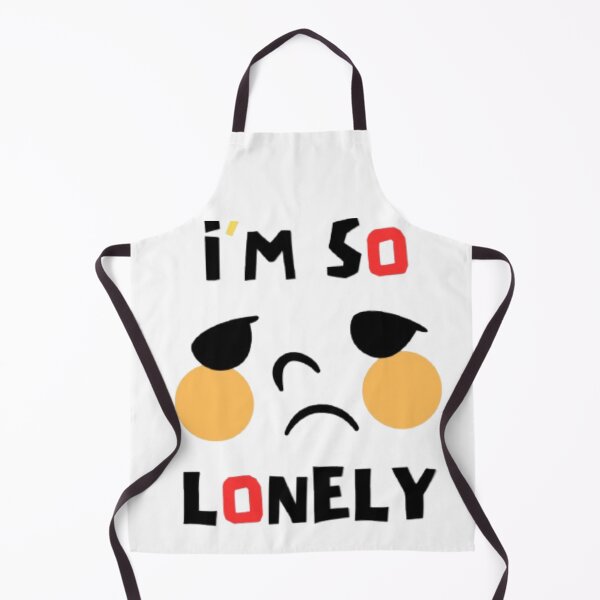 Item preview, “I’m So Lonely – Minimal Emotional Quote T-Shirt” designed and sold by rsuniquestyle.
