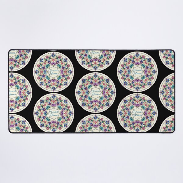 Item preview, Barakah Blooms – Watercolor Floral Islamic Mandala Circle Art designed and sold by D-Islamic.