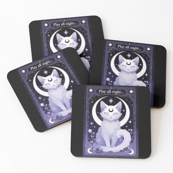 Item preview, Play All Night Fantasy Cat designed and sold by GrumpySableye.