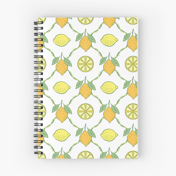Item preview, Hand-Drawn Yellow & Green Lemon Pattern designed and sold by Olive Lane Creative.