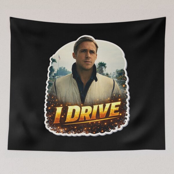Item preview, "I drive" Ryan Gosling designed and sold by hesjustken.