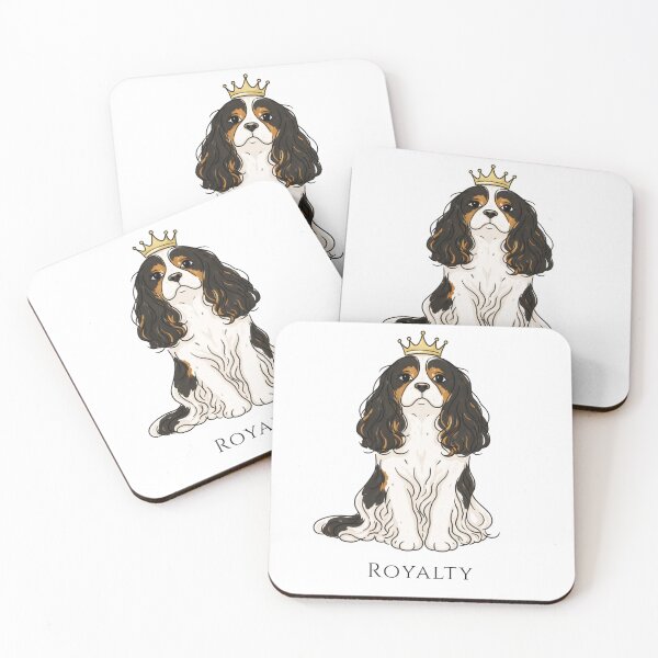Item preview, Tricolor Cavalier King Charles Spaniel Royalty Shirt designed and sold by TheRoyalDuo.