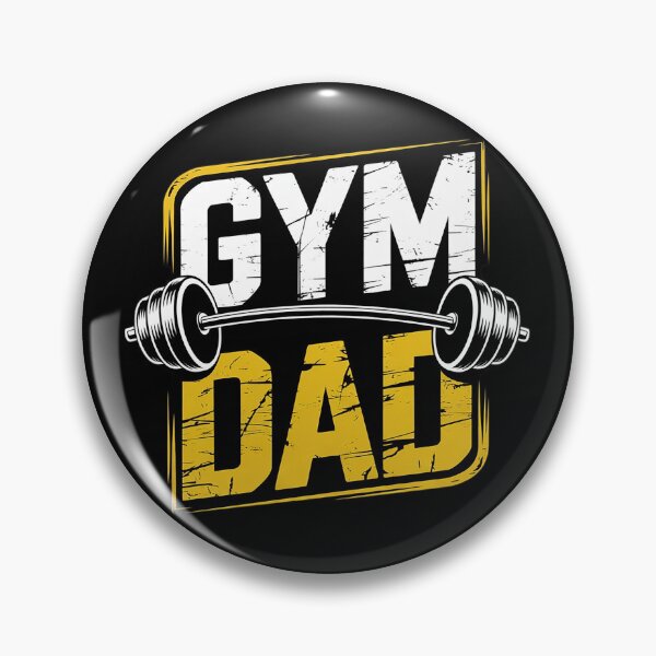 Item preview, Gym Dad Fitness Workout Weightlifting Training Father Daddy  designed and sold by PowAcademy.