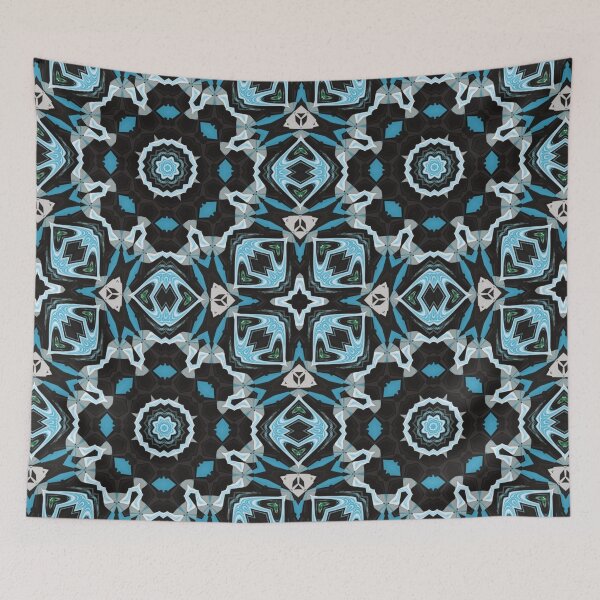 Item preview,  Crystal Maze by Jenny Meehan Abstract Print 7 designed and sold by Jenny Meehan Art Prints and Patterns  .