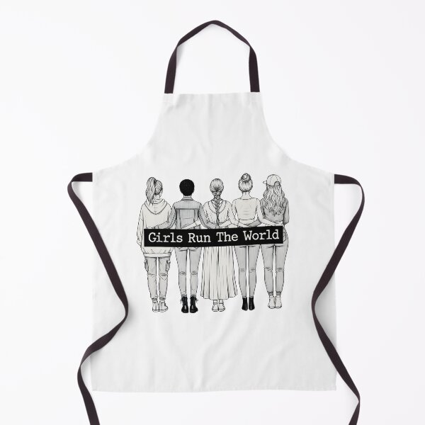 Item preview, Girls Run The World – Feminist Line Art Illustration designed and sold by Senkov.