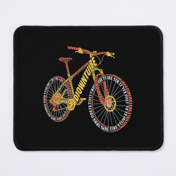 Item preview, Bicycle Anatomy Mountain Bike MTB Parts Biker Rider  designed and sold by AquaKiev.
