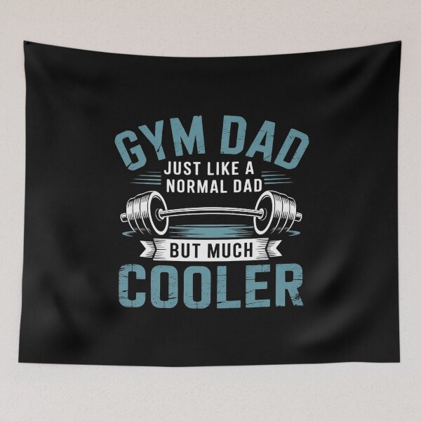 Item preview, Gym Dad Weightlifting Fitness Coach Fatherhood Fathers Day 1  designed and sold by PowAcademy.