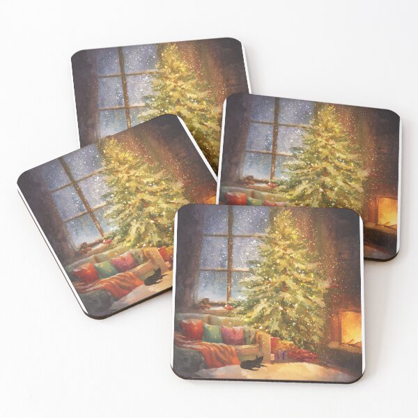 Item preview, Cozy Christmas Atmosphere designed and sold by MidArtForge.