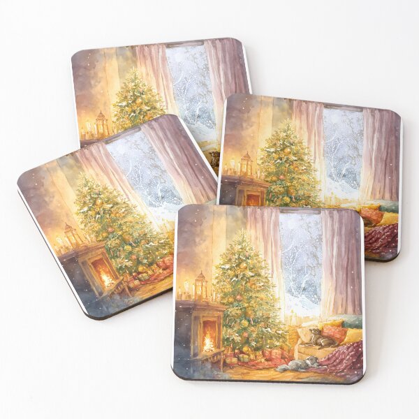 Item preview, Cozy Christmas Atmosphere designed and sold by MidArtForge.