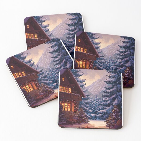 Item preview, Cozy Christmas Atmosphere designed and sold by MidArtForge.