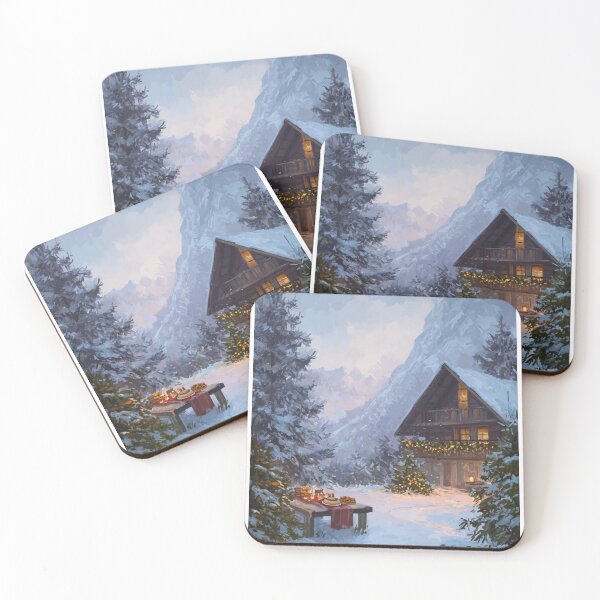 Item preview, Cozy Christmas Atmosphere designed and sold by MidArtForge.
