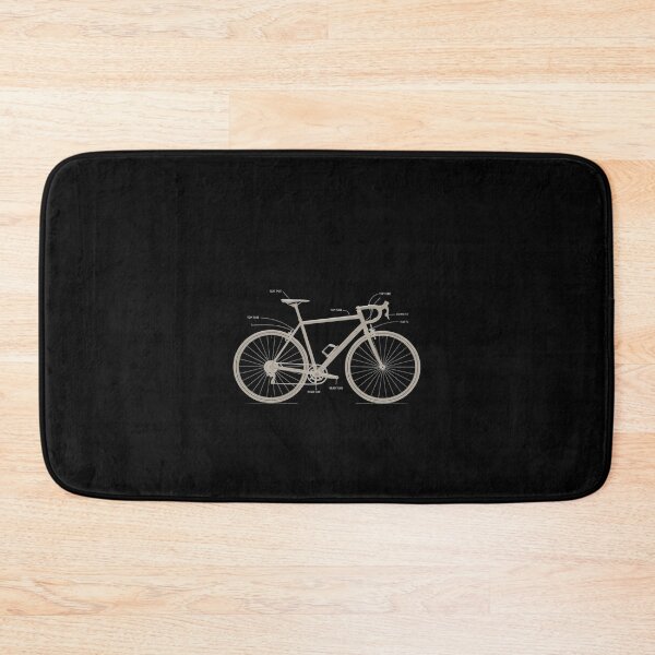 Item preview, Bicycle Cycling Anatomy Road Bike Parts Biking Cyclist designed and sold by AquaKiev.