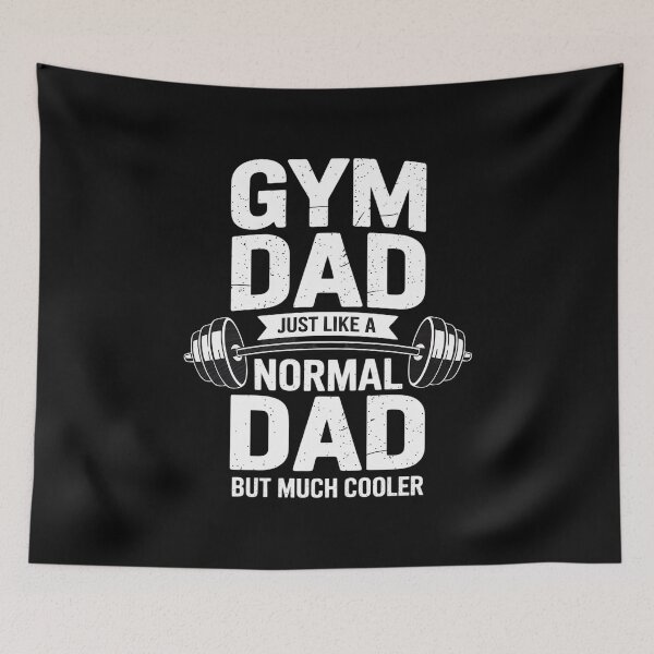 Item preview, Gym Dad Weightlifting Fitness Coach Fatherhood Fathers Day 4  designed and sold by CombatTask.