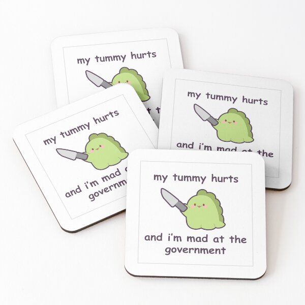 Item preview, Dinosaur - My Tummy Hurts and I'm Mad at the Government designed and sold by GenAndStacy615.