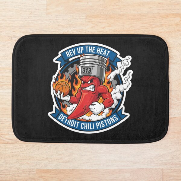Item preview, DETROIT CHILI PISTONS designed and sold by MilikDesignsPro.