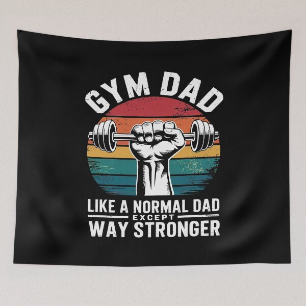 Item preview, Gym Dad,Workout Fitness Men Women,Father's Day designed and sold by PowAcademy.