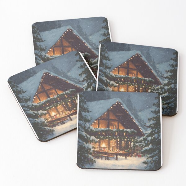 Item preview, Cozy Christmas Atmosphere designed and sold by MidArtForge.