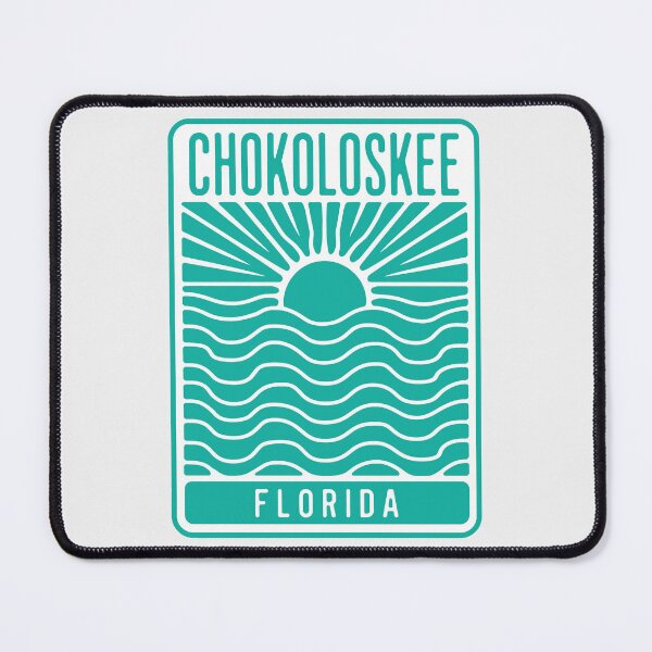 Item preview, Chokoloskee Florida - Beach Sign designed and sold by TheOldMittenIllustrated.