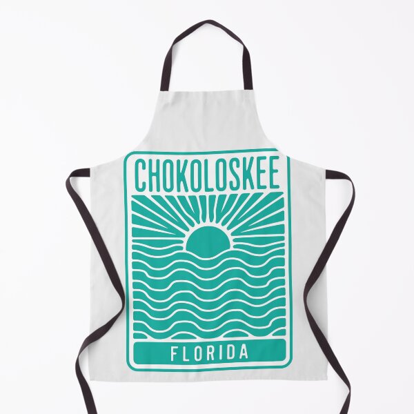 Item preview, Chokoloskee Florida - Beach Sign designed and sold by TheOldMittenIllustrated.
