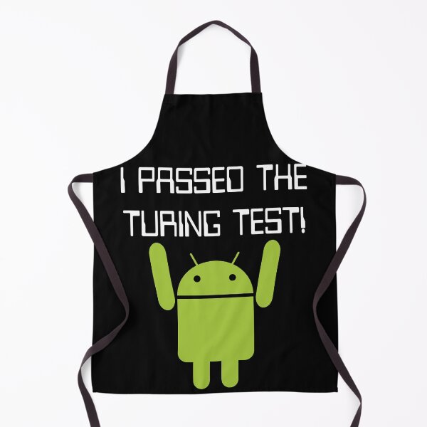 Item preview, Funny Nerdy I Passed The Turing Test Computer Science Teacher White Text designed and sold by MathWare MathClips.
