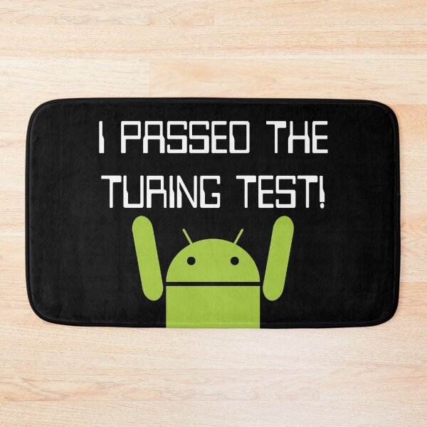 Item preview, Funny Nerdy I Passed The Turing Test Computer Science Teacher White Text designed and sold by MathWare MathClips.