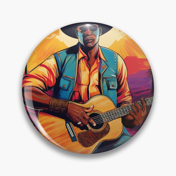 Item preview, Soulful Blues Guitar Poster – Retro Music Art with Vintage Rhythm Vibes designed and sold by oldrockerdudes.