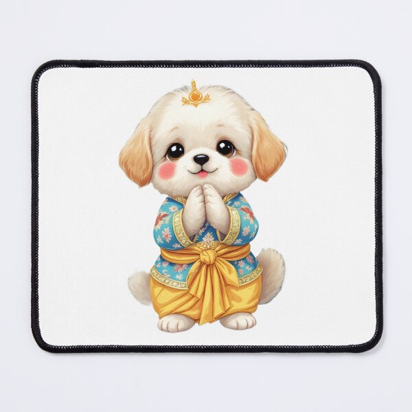 Item preview, Cute Maltipoo Thai New Year designed and sold by Kedspicedesign.