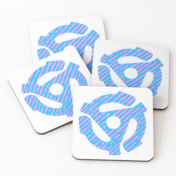 Item preview, Retro MTV Pattern 45 RPM Record Adapter designed and sold by TheDisloyalists.
