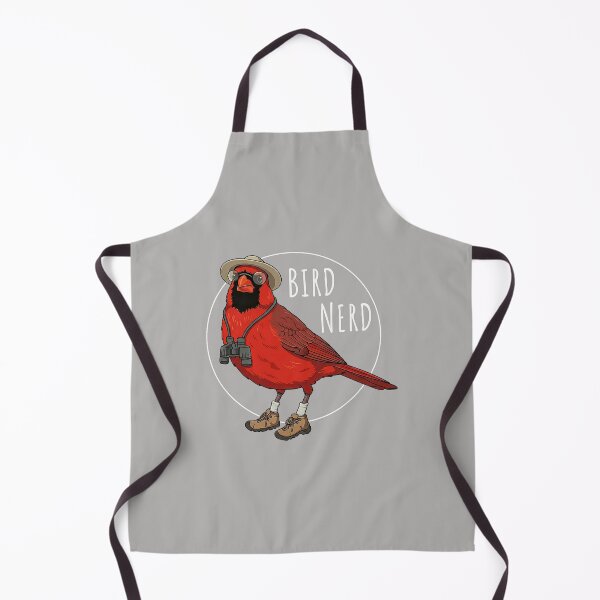 Item preview, Red Cardinal Bird Nerd Funny Watching Birding Lover Watcher designed and sold by MabelWells.