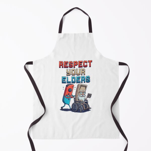 Item preview, Respect Your Elders Funny Cartoon designed and sold by khdmalakarak.