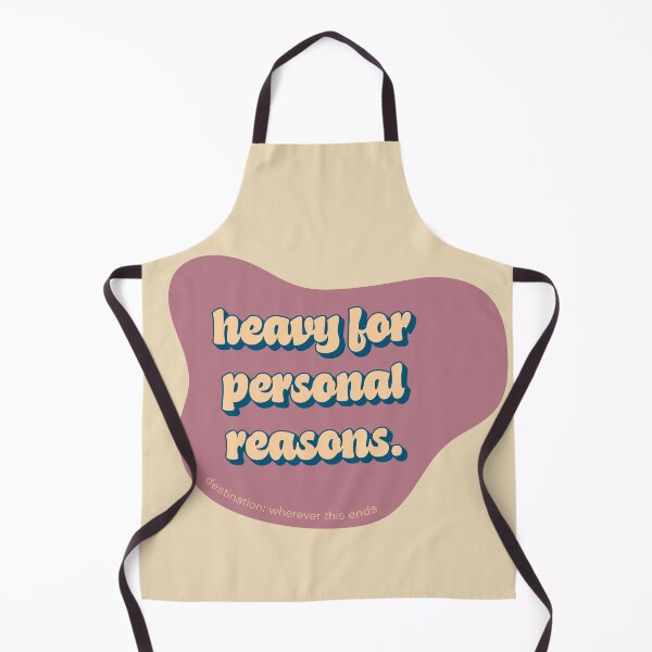 Item preview, Heavy for Personal Reasons – Sarcastic saying designed and sold by idgafstudio.ch.