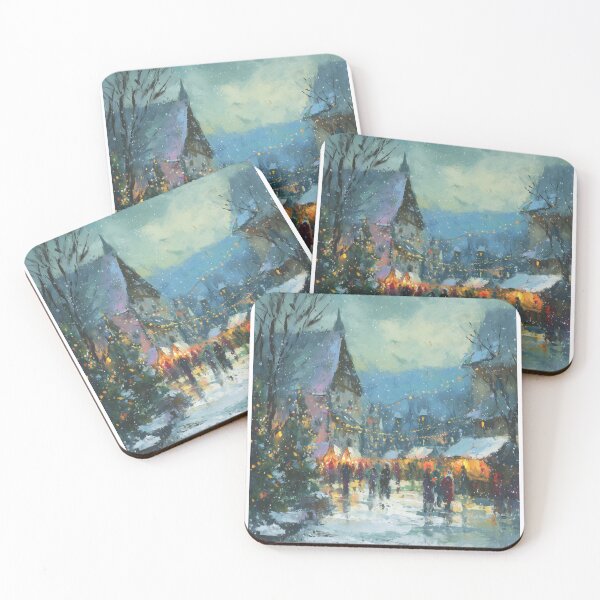 Item preview, Cozy Christmas Atmosphere designed and sold by MidArtForge.