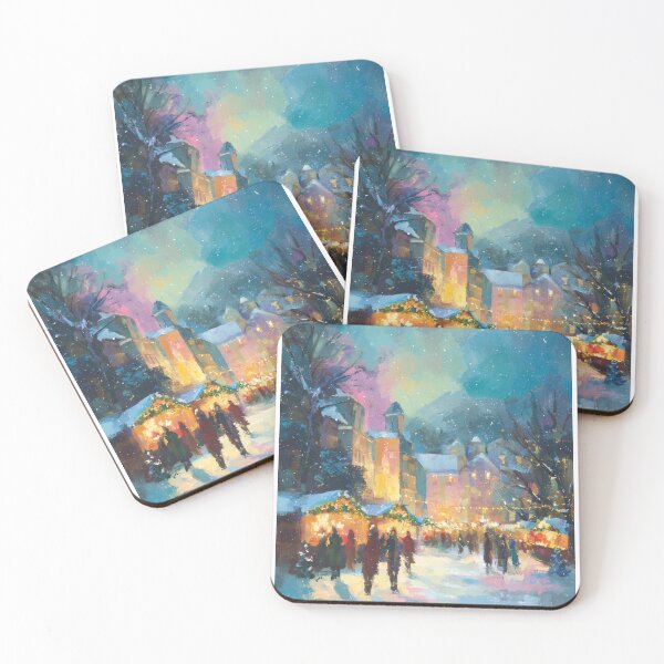Item preview, Cozy Christmas Atmosphere designed and sold by MidArtForge.