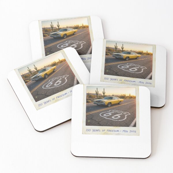 Item preview, Route 66 Centennial Yellow Power: 1926-2026 Classic Muscle designed and sold by G350.
