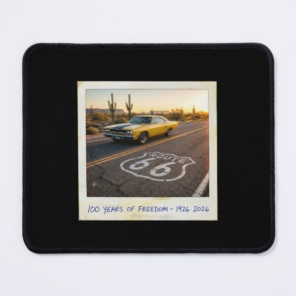 Item preview, Route 66 Centennial Yellow Power: 1926-2026 Classic Muscle designed and sold by G350.