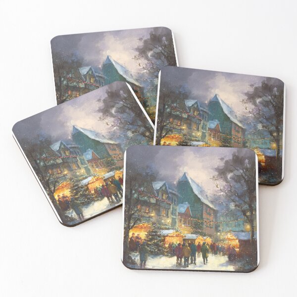 Item preview, Cozy Christmas Atmosphere designed and sold by MidArtForge.