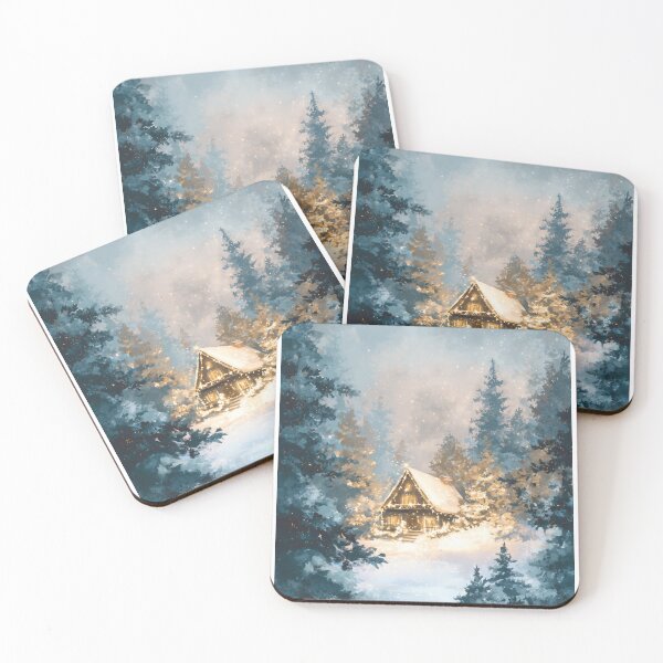 Item preview, Cozy Christmas Atmosphere designed and sold by MidArtForge.